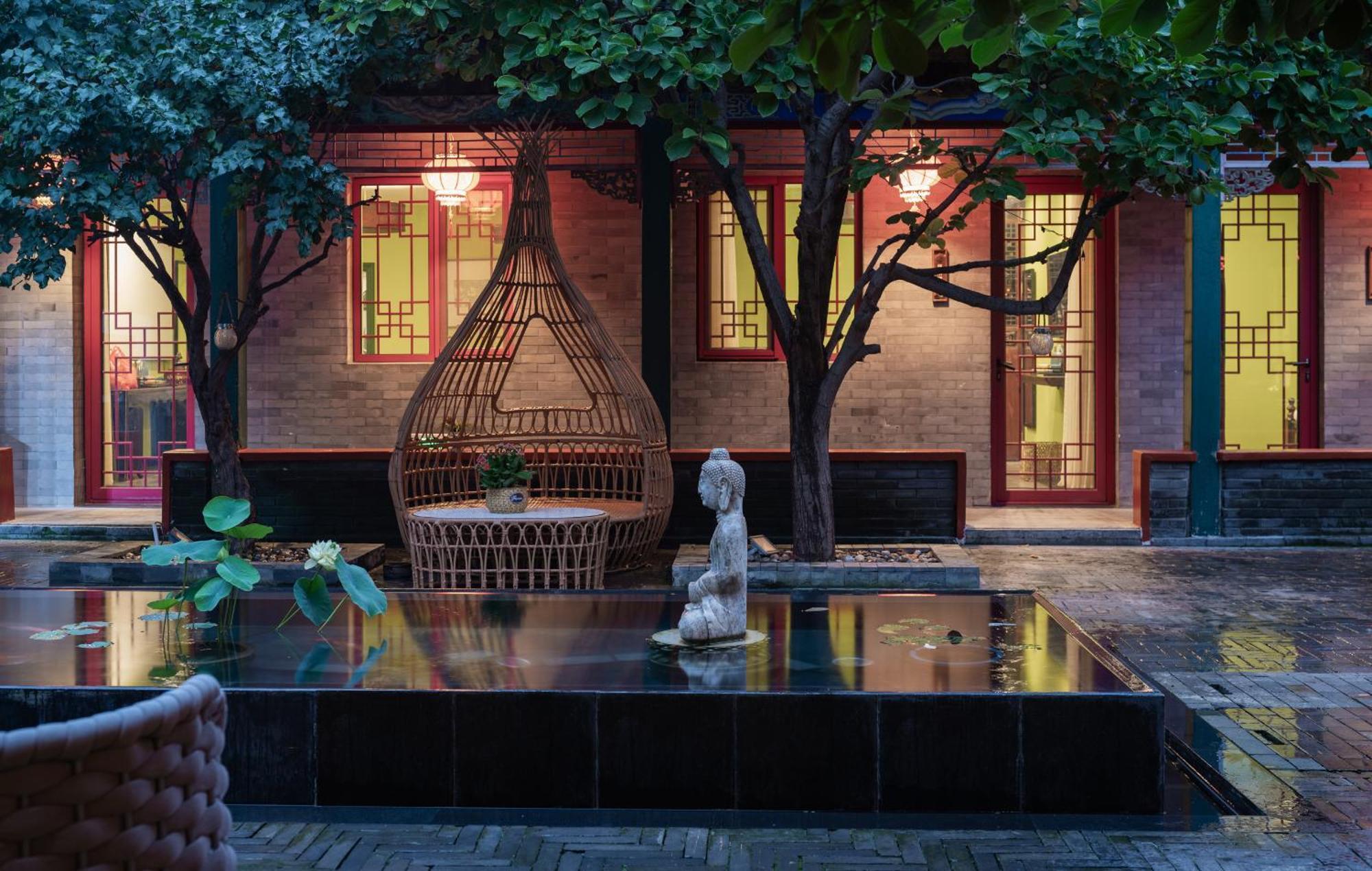 ホテル コート クール 北京 エクステリア 写真